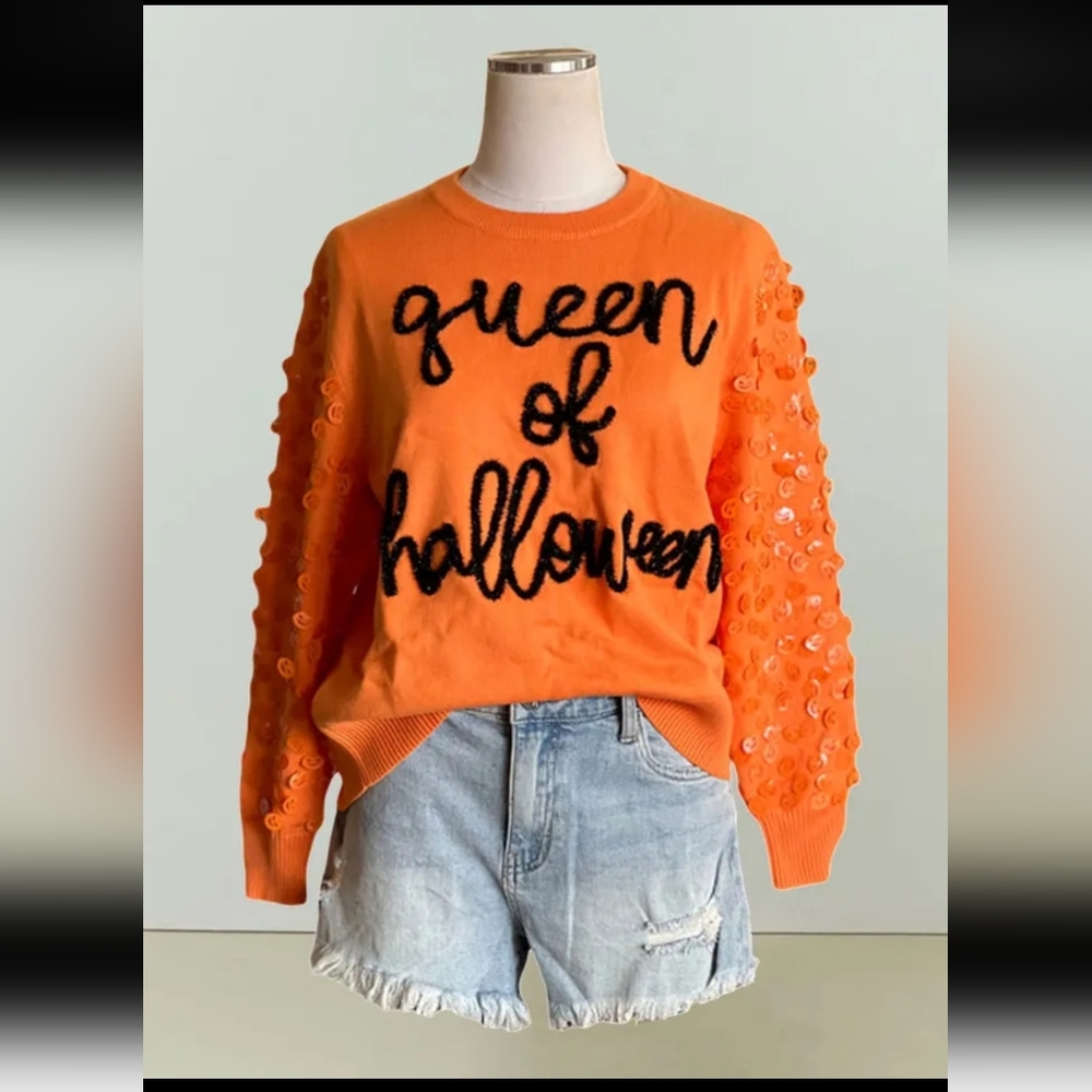 Queen of Halloween Sweatshirt
